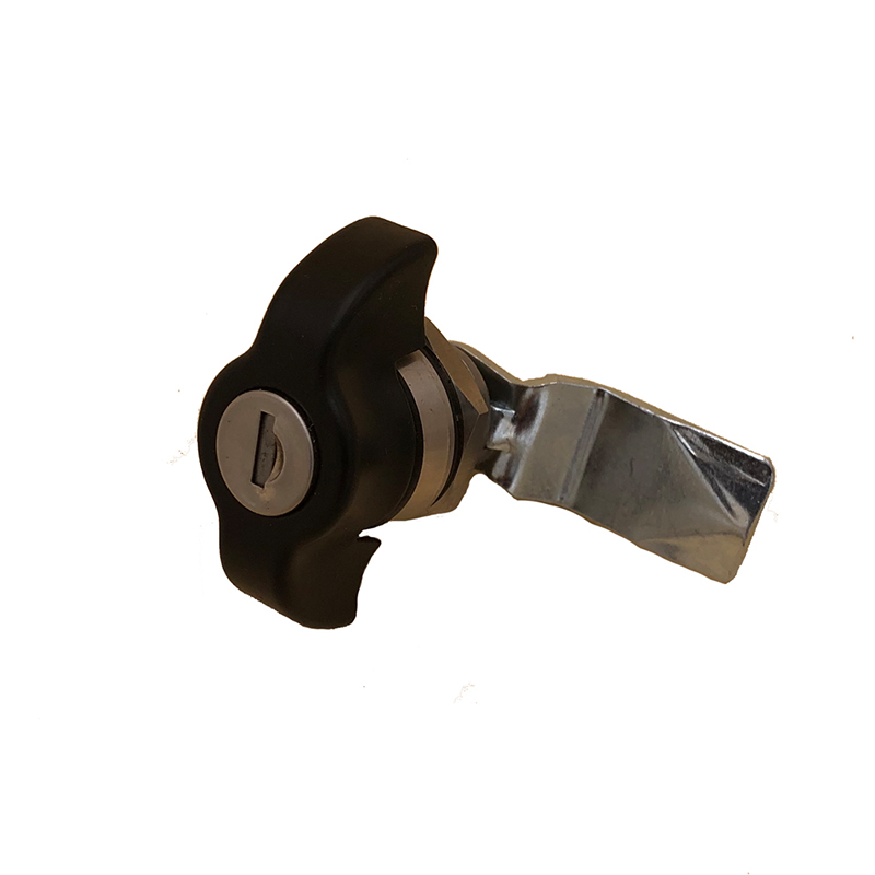 MS815-5 Cylindriska lås med svart handtag med låscylinder