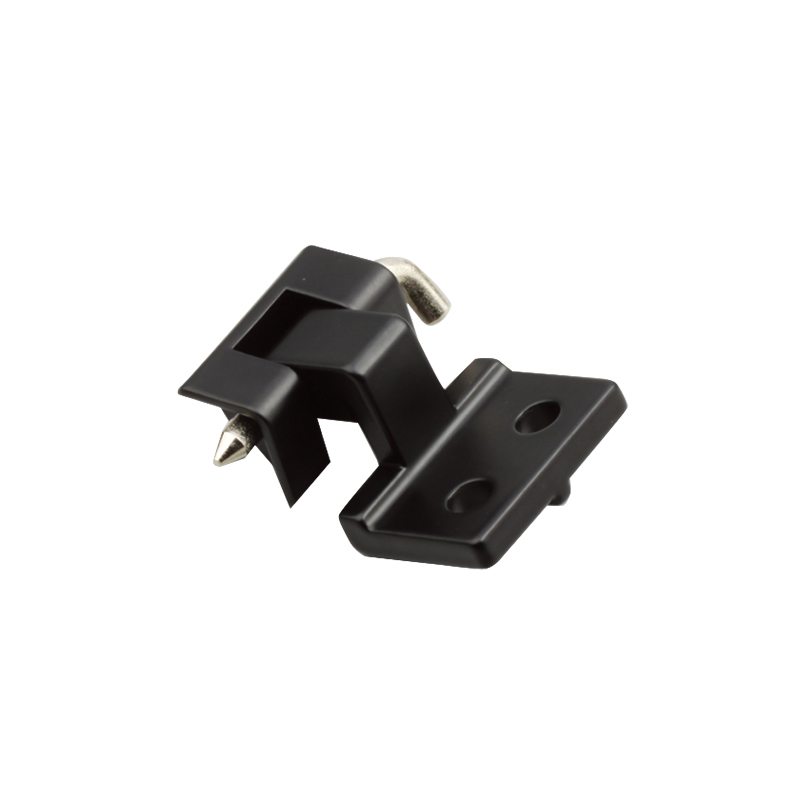 CL255 127g 2 mm dörrpanel Spraymålade svarta zinklegeringskassettgångjärn