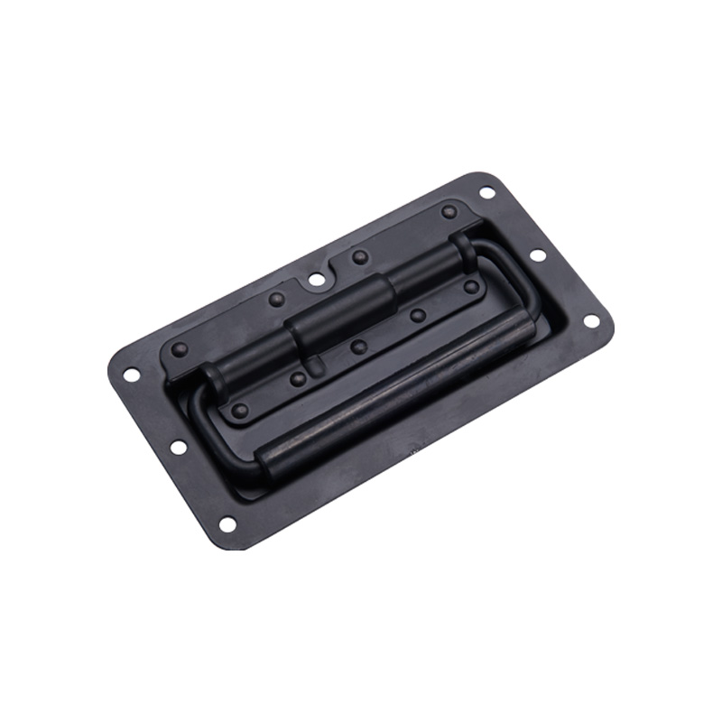 LS504-3 Dörrhandtag i svart kolstål
