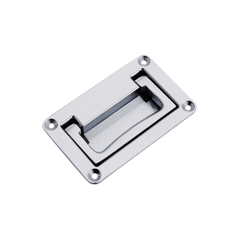LS504-5 Zinklegering Förkromad industridörrhandtag