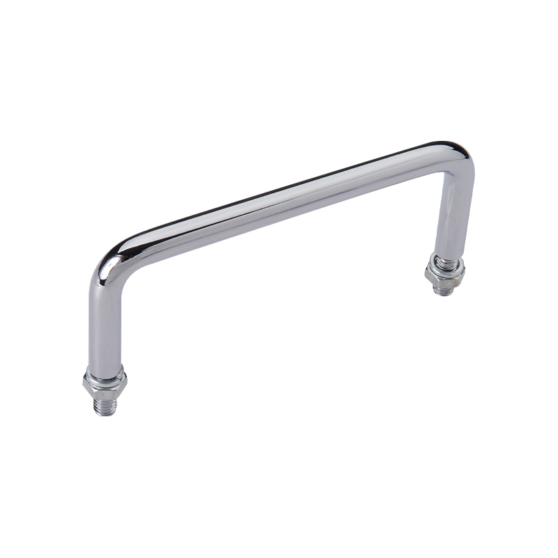 LS507 Kolstål Förkromad Dörrhandtag